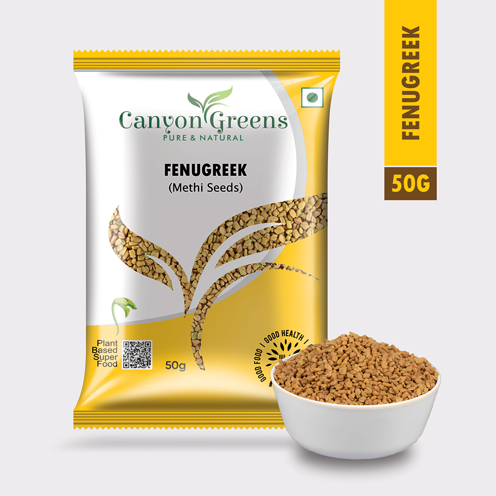 Fenugreek (Methi Seeds) 50 Gm