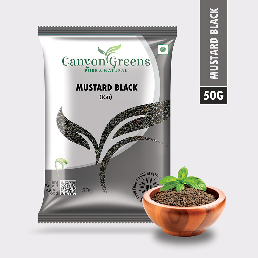 Mustard Black (Rai) 50 Gm