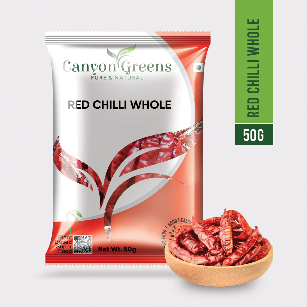 Red Chilli Whole 50 Gm